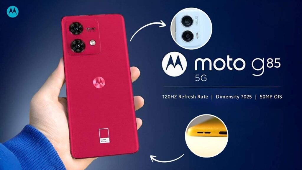 Nuevo Motorola Moto G85 5G: 12GB RAM, Cámara de 250MP y Tecnología Avanzada
